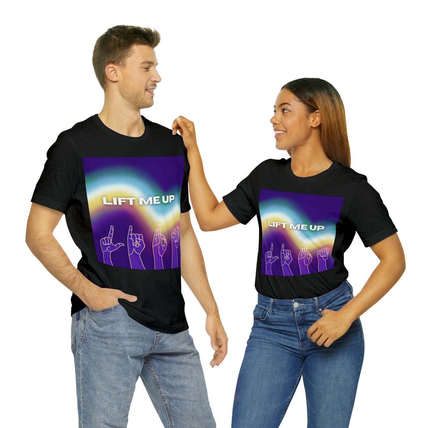 Lift Me Up - Unisex Jersey Tee