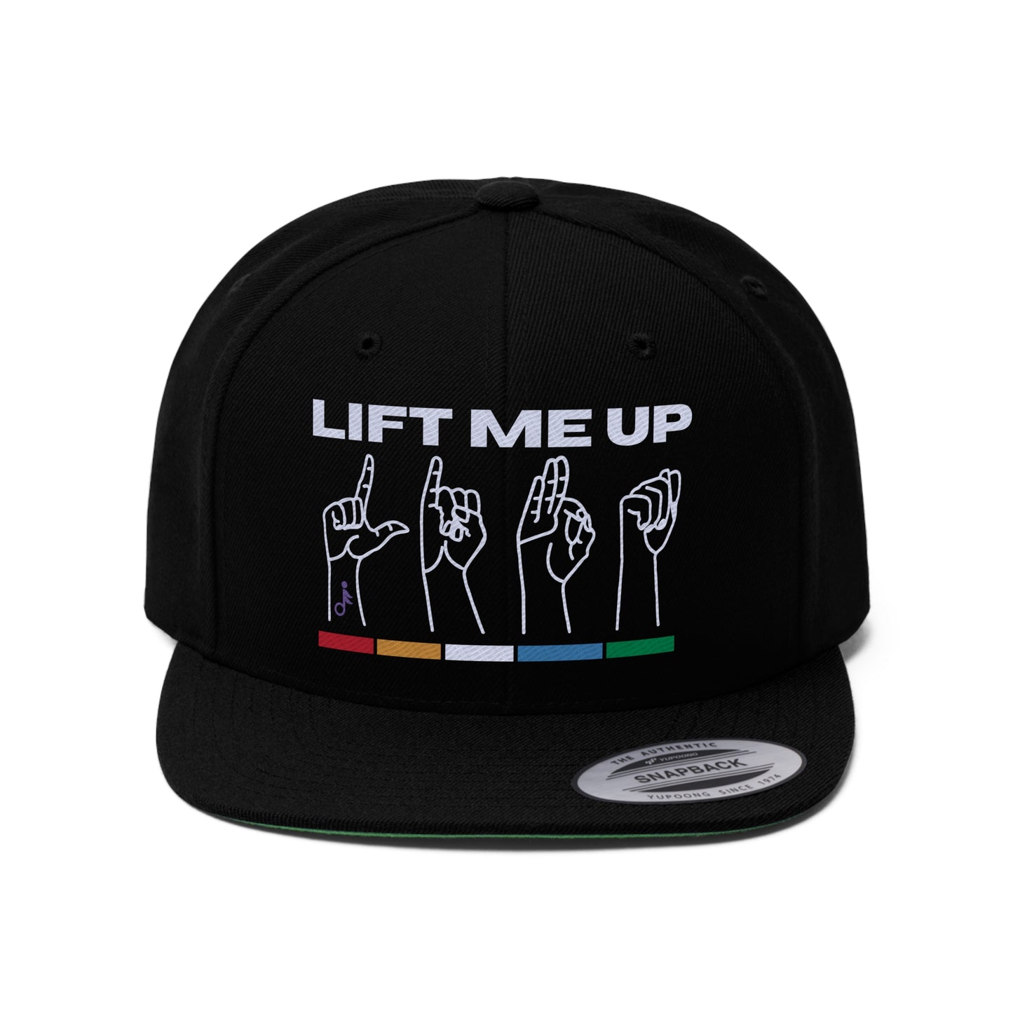 Lift Me Up Unisex Flat Bill Hat