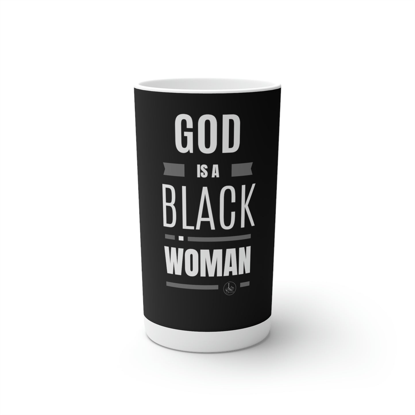 God is a Black Woman - Conical Coffee Mugs (3oz, 8oz, 12oz)